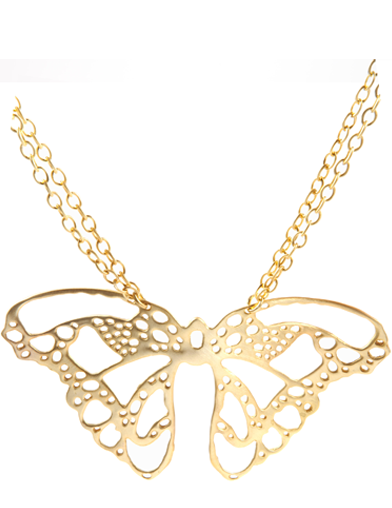 QUEEN BUTTERFLY NECKLACE