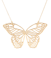 SUN BUTTERFLY NECKLACE